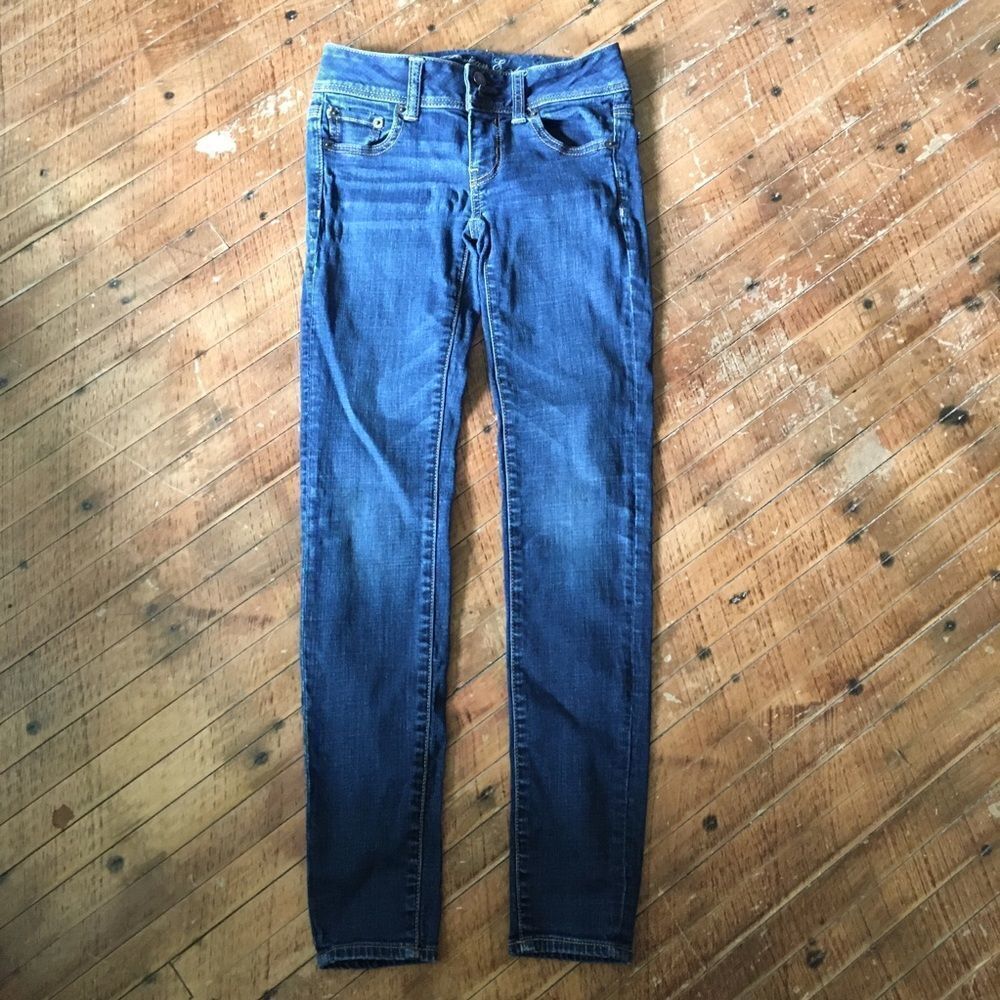 American Eagle 00 mom skinny jeans